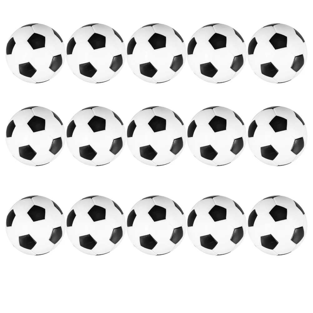 15 Pcs Multicolor Foosballs Football Replacement Mini Tabletop Soccer Desktop Game Standard Sized Tables
15 Pcs Multicolor Foosballs Football Replacement Mini Tabletop Soccer Desktop Game Standard Sized Tables