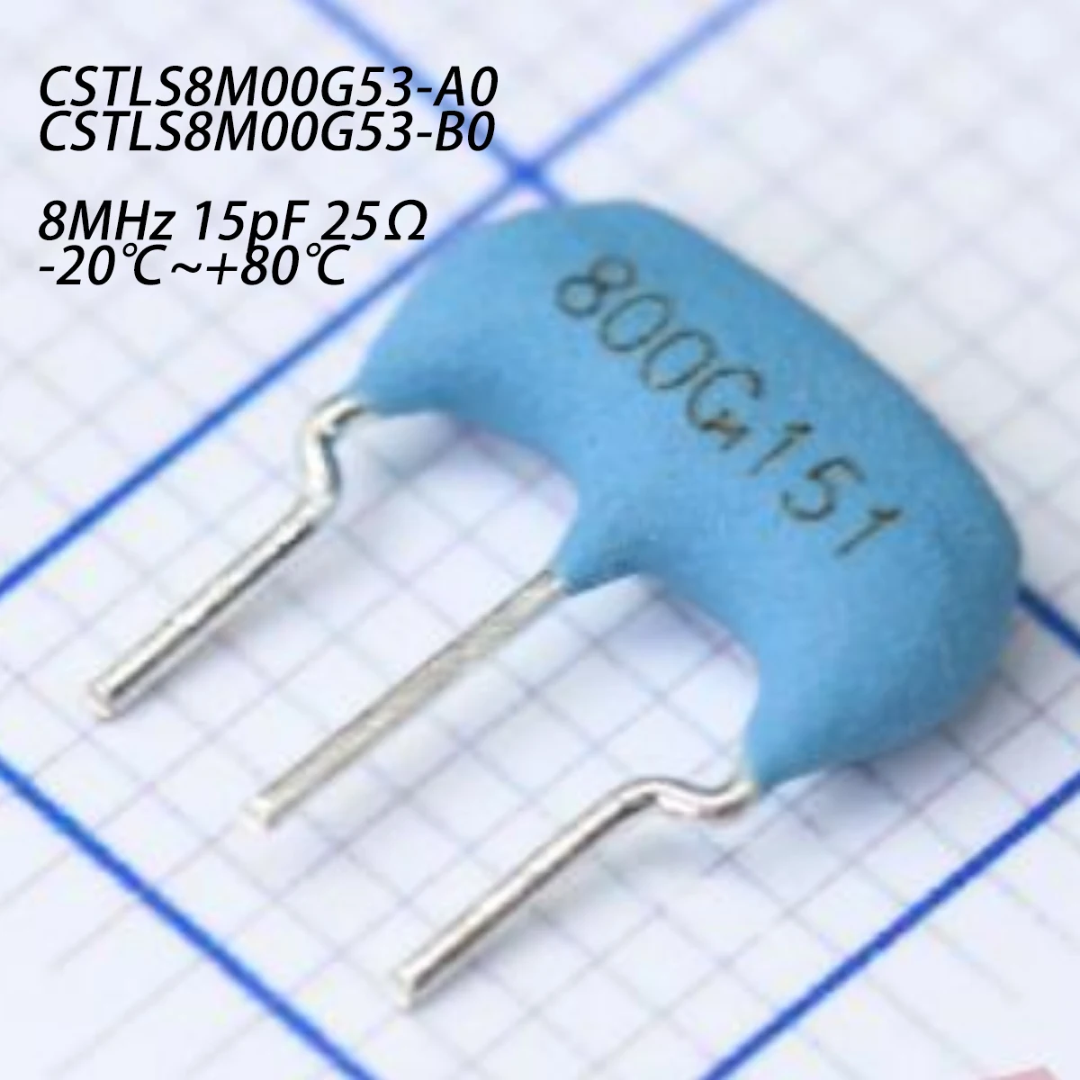 20 шт. CSTLS8M00G53-B0 CSTLS8M00G53-A0 SIP-3-2.5mm Керамический пассивный резонатор -20 ° C~+80 ° C 8 МГц 25 Ом 15 пФ 25 Ом 8.0000 МГц Оригинал
20 шт. CSTLS8M00G53-B0 CSTLS8M00G53-A0 SIP-3-2.5mm Керамический пассивный резонатор -20 ° C~+80 ° C 8 МГц 25 Ом 15 пФ 25 Ом 8.0000 МГц Оригинал