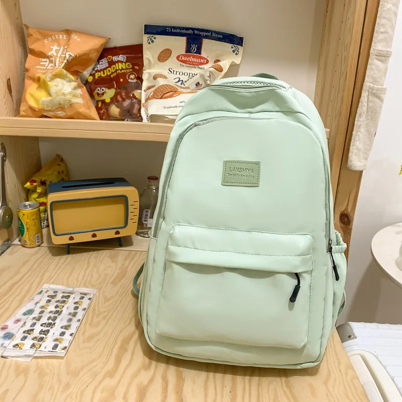 Ins Schoolbag Middle School Student Student Schoolbag Large Capacity Preppy Style Backpack Bags for Woman Nylon Waterproof
Ins Schoolbag Middle School Student Student Schoolbag Large Capacity Preppy Style Backpack Bags for Woman Nylon Waterproof