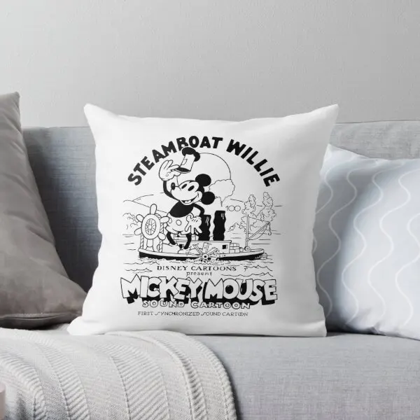 Steamboat Willie Printing Throw Pillow Cover Square Decor Bed Waist Throw Bedroom Fashion Office Pillows not include One Side
Steamboat Willie Printing Throw Pillow Cover Square Decor Bed Waist Throw Bedroom Fashion Office Pillows not include One Side