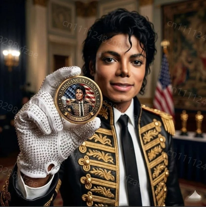 2026 New Michael Jackson of Pop Double sided Personalized Rock King Legend Commemorative Coin
2026 New Michael Jackson of Pop Double sided Personalized Rock King Legend Commemorative Coin