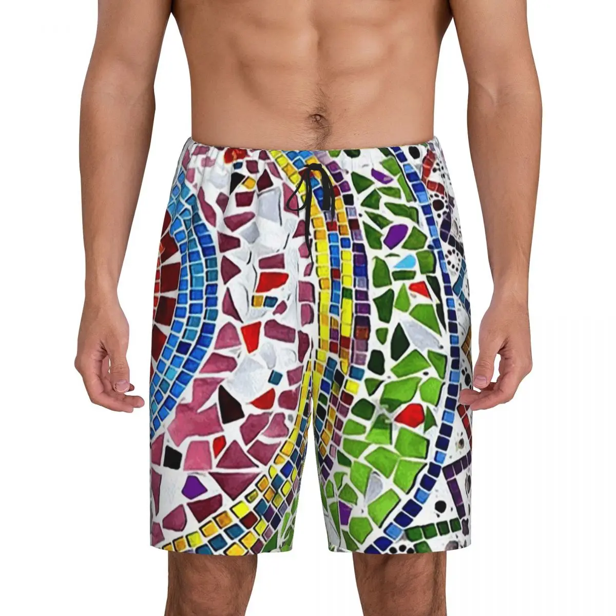 Мужские короткие пижамные шорты Custom Gaudi Barcelona Mosaic для сна и отдыха
Мужские короткие пижамные шорты Custom Gaudi Barcelona Mosaic для сна и отдыха