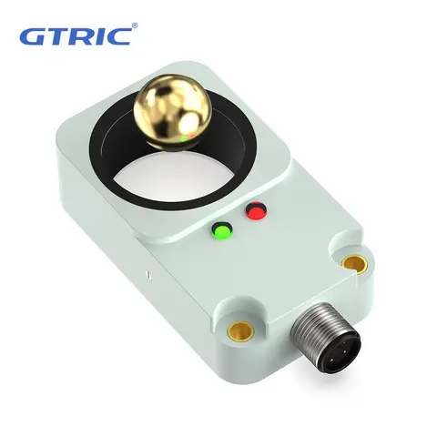 GTRIC Ring Proximity Sensor Inductive Switch Non-Flush M12 Connector DC 3-Wire NPN PNP IP67 Magnetic Metal Drop Detection