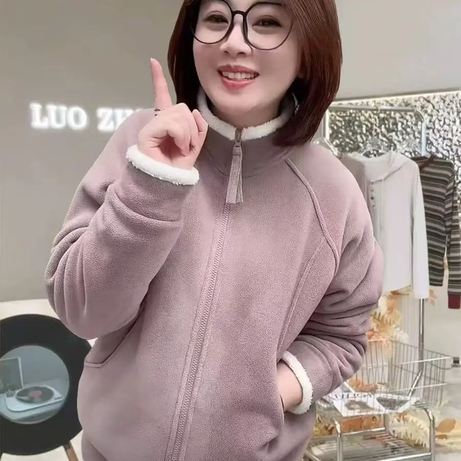 Thiened Fce Lined Cotton Jaet Zipper Stand Collar Windproof Slimming Winter New Sle Versatile Small Stove Warmth
Thiened Fce Lined Cotton Jaet Zipper Stand Collar Windproof Slimming Winter New Sle Versatile Small Stove Warmth