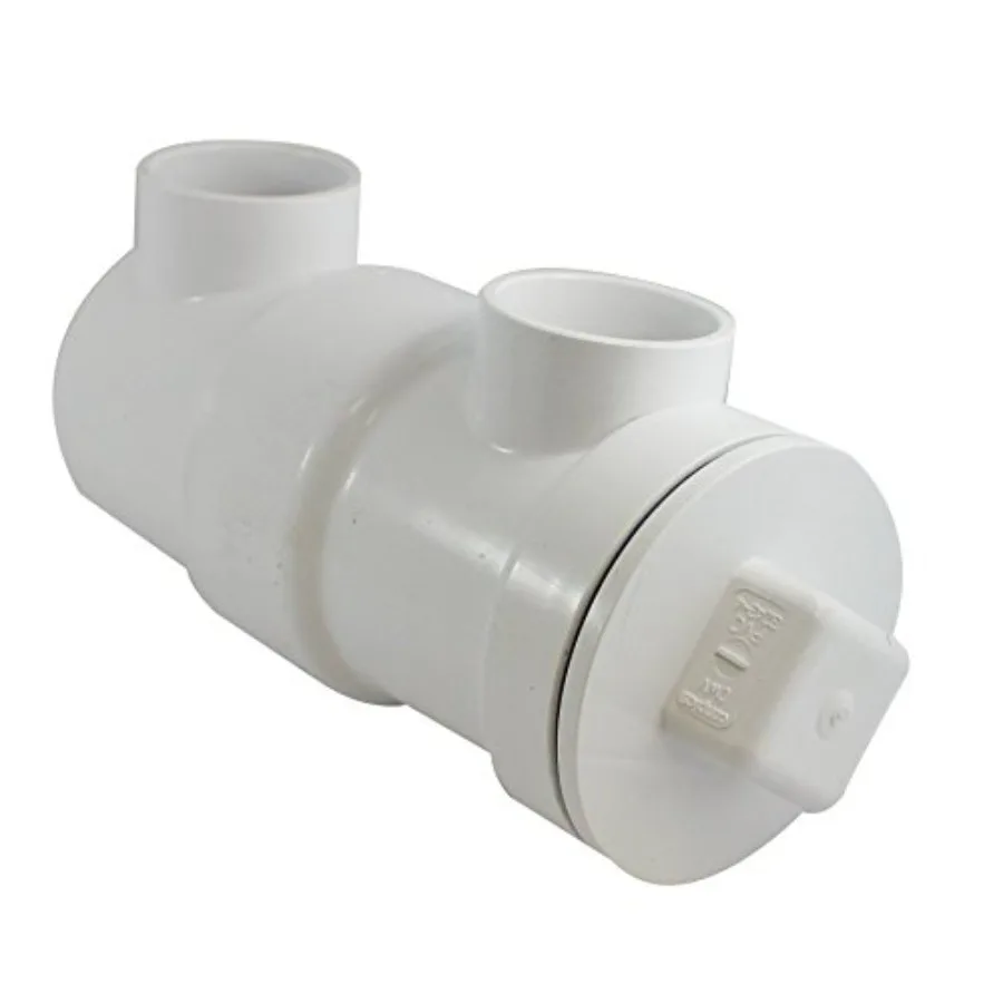 393243AW PVC In Line Drainer Strainer White
393243AW PVC In Line Drainer Strainer White