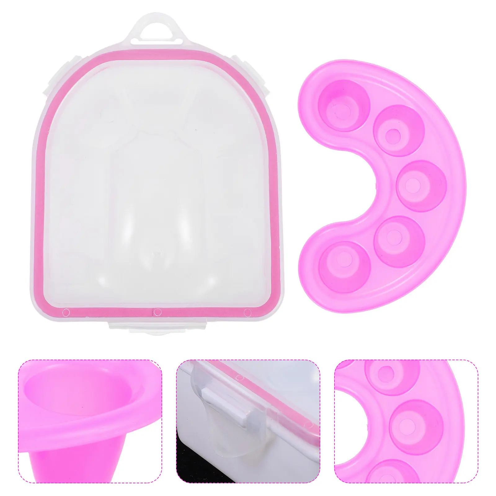2Pcs Nail Soak Bowl Premium Lightweight Manicure Hand Care Soaking Tray Nail Art Tips Remover Soak Off Tool Manicure Bowl
2Pcs Nail Soak Bowl Premium Lightweight Manicure Hand Care Soaking Tray Nail Art Tips Remover Soak Off Tool Manicure Bowl