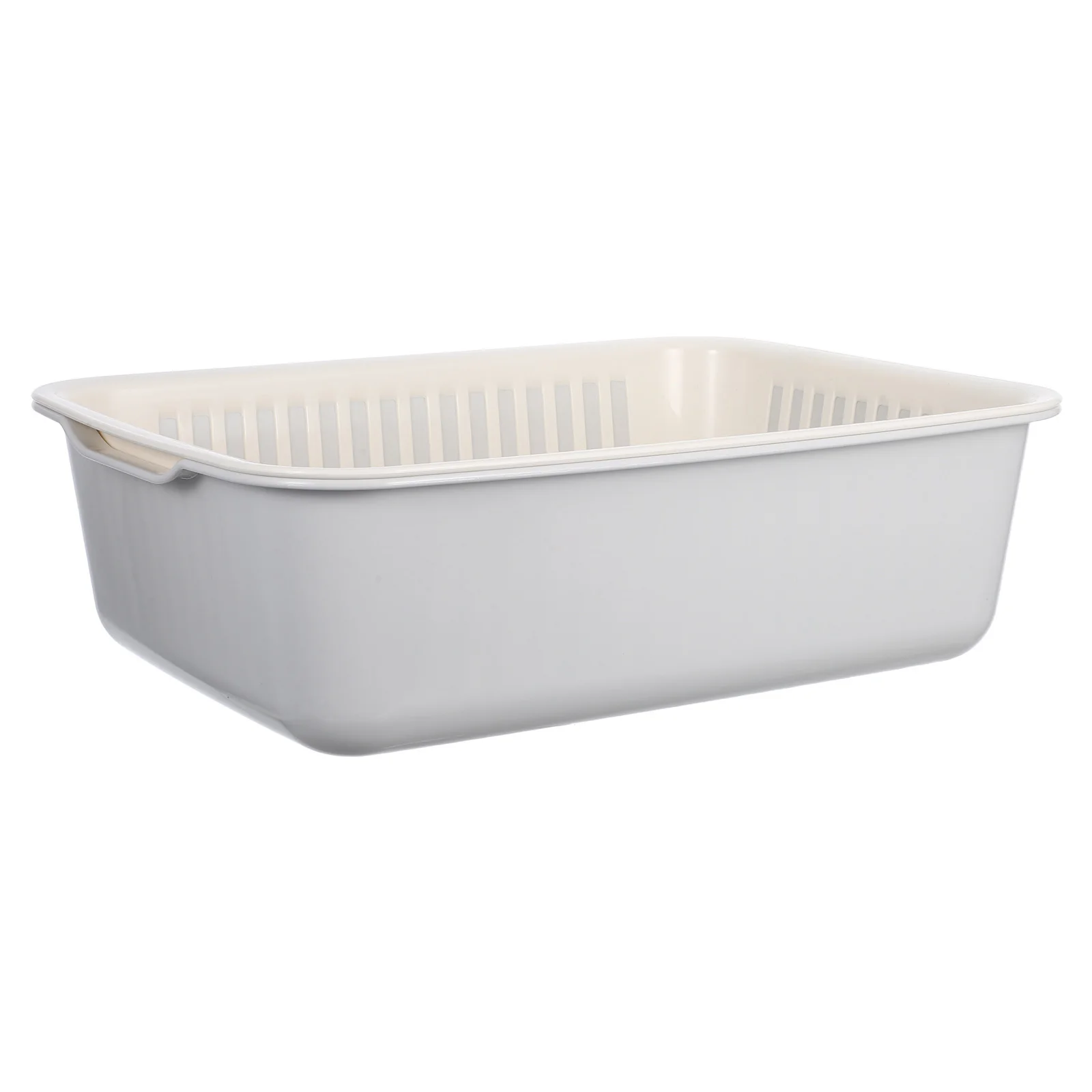 Double Layer Draining Basket for Fruits Vegetables Washing Kitchen Strainer Bowl Food Storage Soak Drain Basin with Colander
Double Layer Draining Basket for Fruits Vegetables Washing Kitchen Strainer Bowl Food Storage Soak Drain Basin with Colander