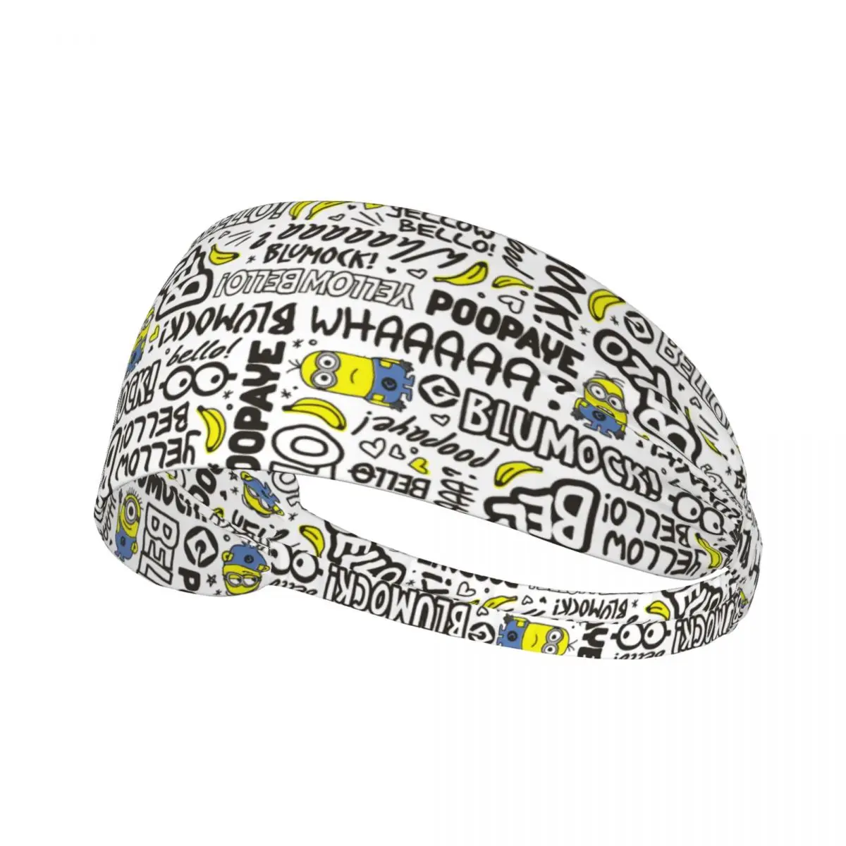 Custom Minions Sweatband Men Women Moisture Wicking Sports Headband for Cycling
Custom Minions Sweatband Men Women Moisture Wicking Sports Headband for Cycling