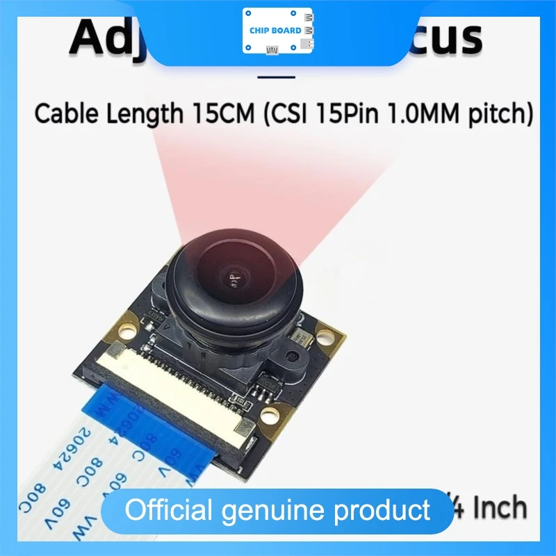 Модуль камеры OV5647 для Raspberry Pi 3B, 3B+, 4B, регулируемый фокус, 5MP HD, поддержка ночного видения
Модуль камеры OV5647 для Raspberry Pi 3B, 3B+, 4B, регулируемый фокус, 5MP HD, поддержка ночного видения