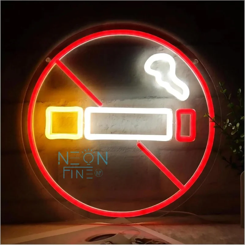 No Smoking Neon Sign USB Dimmable LED Neon Light for Bedroom Public Place Shop Club Commercial Place Party Offices Wall Decor
No Smoking Neon Sign USB Dimmable LED Neon Light for Bedroom Public Place Shop Club Commercial Place Party Offices Wall Decor