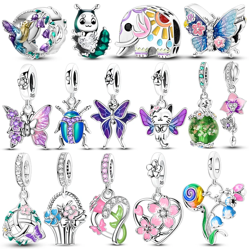 charms plata de ley 925 Spring Animal Shaped Pendant Beads Fits 3mm Bracelets Necklace For Women Luxury DIY Fine Jewelry Making
charms plata de ley 925 Spring Animal Shaped Pendant Beads Fits 3mm Bracelets Necklace For Women Luxury DIY Fine Jewelry Making
