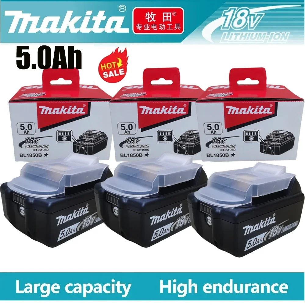 100% original Makita 18V6.0Ah rechargeable battery, Makita power tool LXT BL1860B BL1850 BL1830 battery, fast charging, charger
100% original Makita 18V6.0Ah rechargeable battery, Makita power tool LXT BL1860B BL1850 BL1830 battery, fast charging, charger