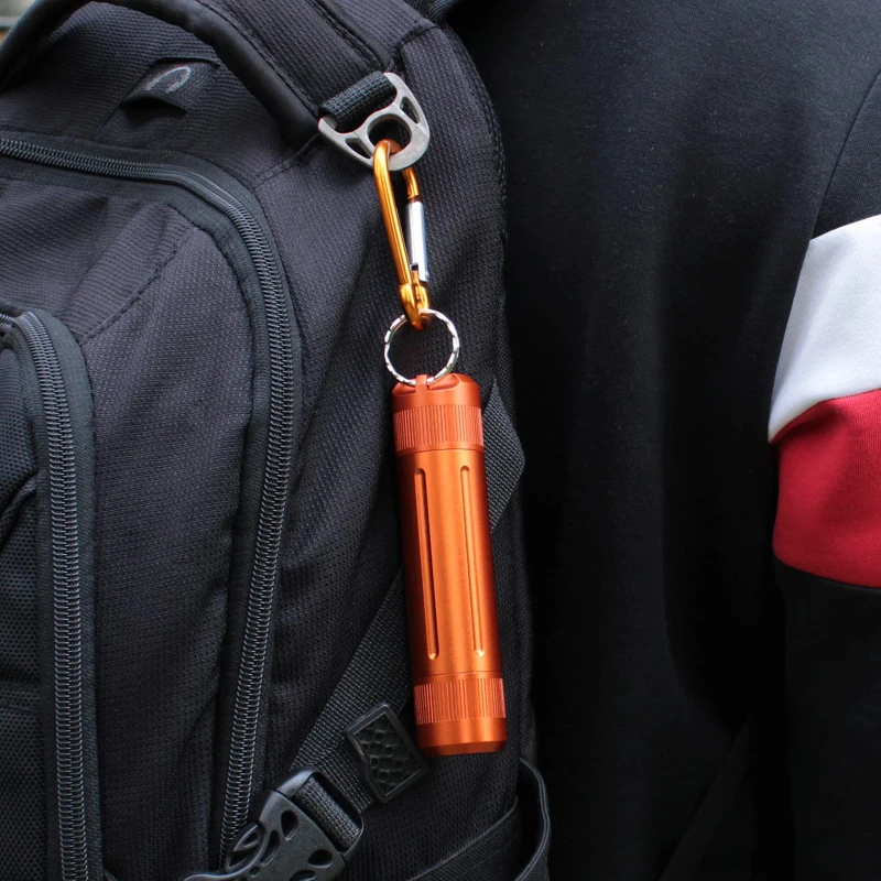 Aluminum Alloy Airtight Pill Container Bottle Portable Outdoor EDC Single Chamber Capsule Holder Waterproof Medicine Case Box
Aluminum Alloy Airtight Pill Container Bottle Portable Outdoor EDC Single Chamber Capsule Holder Waterproof Medicine Case Box