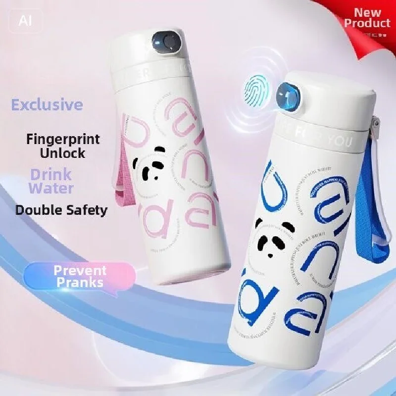 Creative Smart Fingerprint Water Bottle Kids Drinkware Vaccum Drinking Utensils Cold and Hot Children School Gourds Electronic
Creative Smart Fingerprint Water Bottle Kids Drinkware Vaccum Drinking Utensils Cold and Hot Children School Gourds Electronic