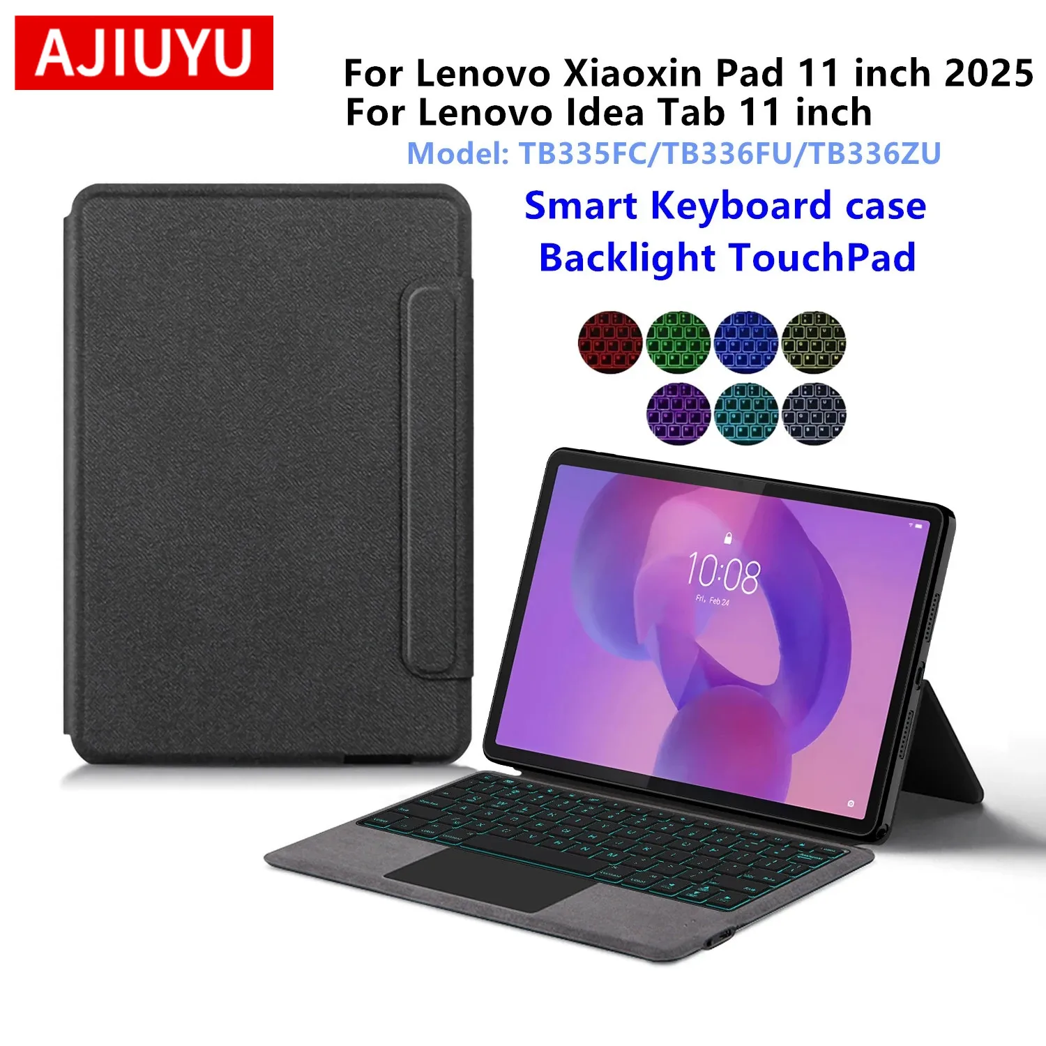 Touchpad Keyboard For Lenovo Idea Tab 11-inch TB336FU TB336ZU Case Funda for Xiaon Pad 11 inch 2025 Ieda Tab 11'' Tablet Cover
Touchpad Keyboard For Lenovo Idea Tab 11-inch TB336FU TB336ZU Case Funda for Xiaon Pad 11 inch 2025 Ieda Tab 11'' Tablet Cover