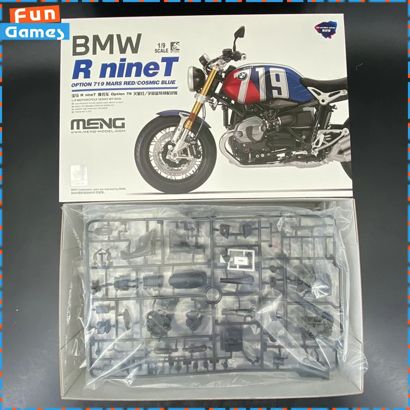 Модель мотоцикла MENG BMW R Ninet 1/9 MT-003T, предварительно окрашенная версия, сборный орнамент для мотоцикла, коллекционный подарок на день рождения на заказ
Модель мотоцикла MENG BMW R Ninet 1/9 MT-003T, предварительно окрашенная версия, сборный орнамент для мотоцикла, коллекционный подарок на день рождения на заказ