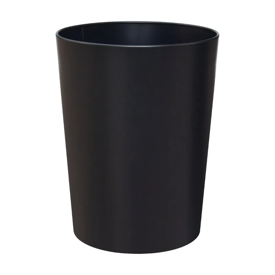 Decorative Metal Trash Can, Black
Decorative Metal Trash Can, Black