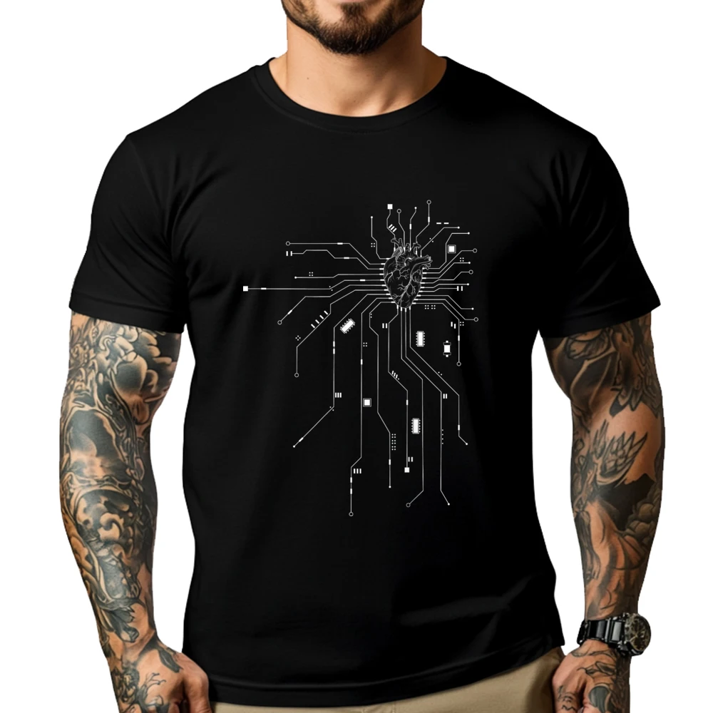 Anatomical Heart Cpu Processor Pcb Board Computer Programmer Camisetas New In Tops And T-Shirts Graphic T-shirt
Anatomical Heart Cpu Processor Pcb Board Computer Programmer Camisetas New In Tops And T-Shirts Graphic T-shirt