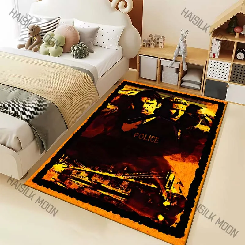 Ковер с изображением полиции и моста, 1 шт., для гостиной, спальни, дивана, домашнего декора, нескользящий напольный коврик, роскошный подарок
Ковер с изображением полиции и моста, 1 шт., для гостиной, спальни, дивана, домашнего декора, нескользящий напольный коврик, роскошный подарок