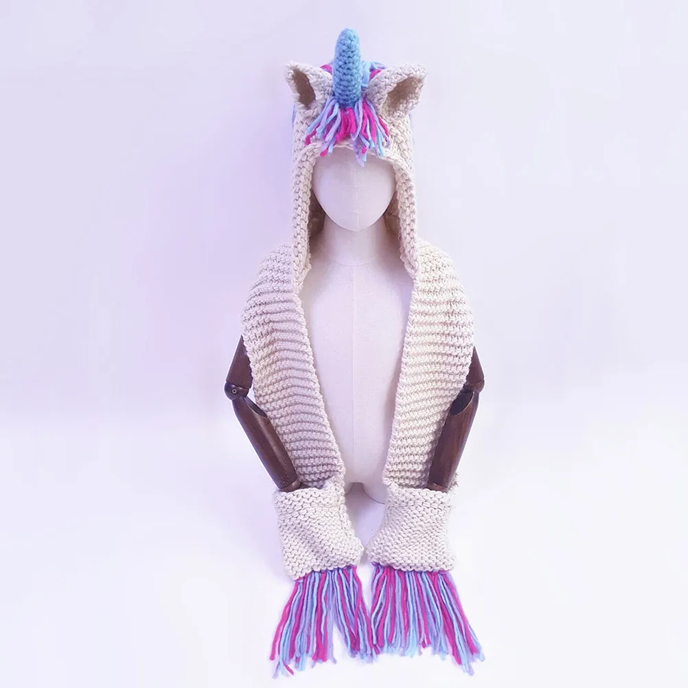 Unicorn Kids Hat Colorful Handmade Knitted Beanie Scarf Winter Wool Caps Wrap Warm Neck Warmer Unicorn Hat Knitted Caps
Unicorn Kids Hat Colorful Handmade Knitted Beanie Scarf Winter Wool Caps Wrap Warm Neck Warmer Unicorn Hat Knitted Caps