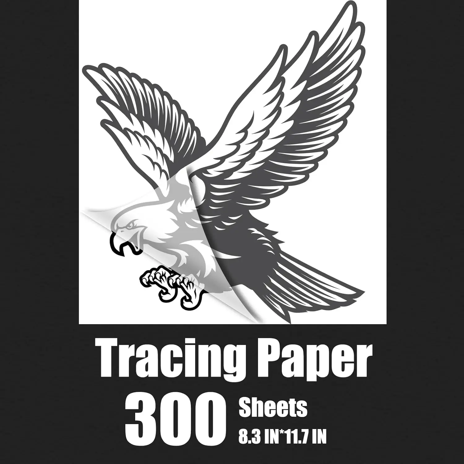 A4 Tracing Paper 300 Sheets, White Translucent Sketching Paper for Pencil Ink Markers, 8.5x11 Inch for Art Drawing
A4 Tracing Paper 300 Sheets, White Translucent Sketching Paper for Pencil Ink Markers, 8.5x11 Inch for Art Drawing