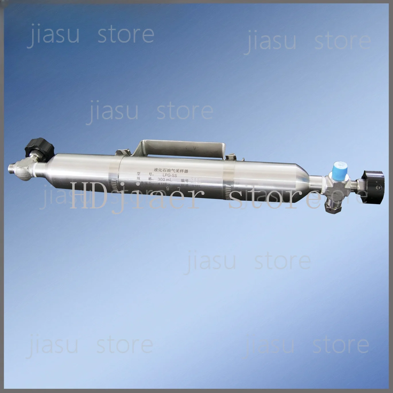 LPG-SS Liquefied Petroleum Gas Sampler, Low Pressure Stainless Steel Sampling Cylinder Gas Sampler
LPG-SS Liquefied Petroleum Gas Sampler, Low Pressure Stainless Steel Sampling Cylinder Gas Sampler