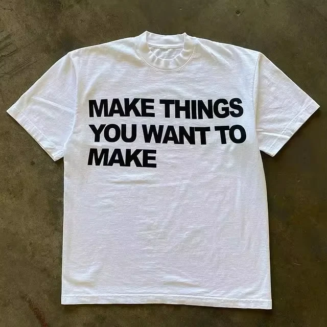 Новая летняя футболка 2025 года в стиле Харадзюку для женщин: хлопковая, с коротким рукавом, свободного кроя, уличная мода, с забавным буквенным принтом, оверсайз, готический стиль, также подходит для мужчин
Новая летняя футболка 2025 года в стиле Харадзюку для женщин: хлопковая, с коротким рукавом, свободного кроя, уличная мода, с забавным буквенным принтом, оверсайз, готический стиль, также подходит для мужчин