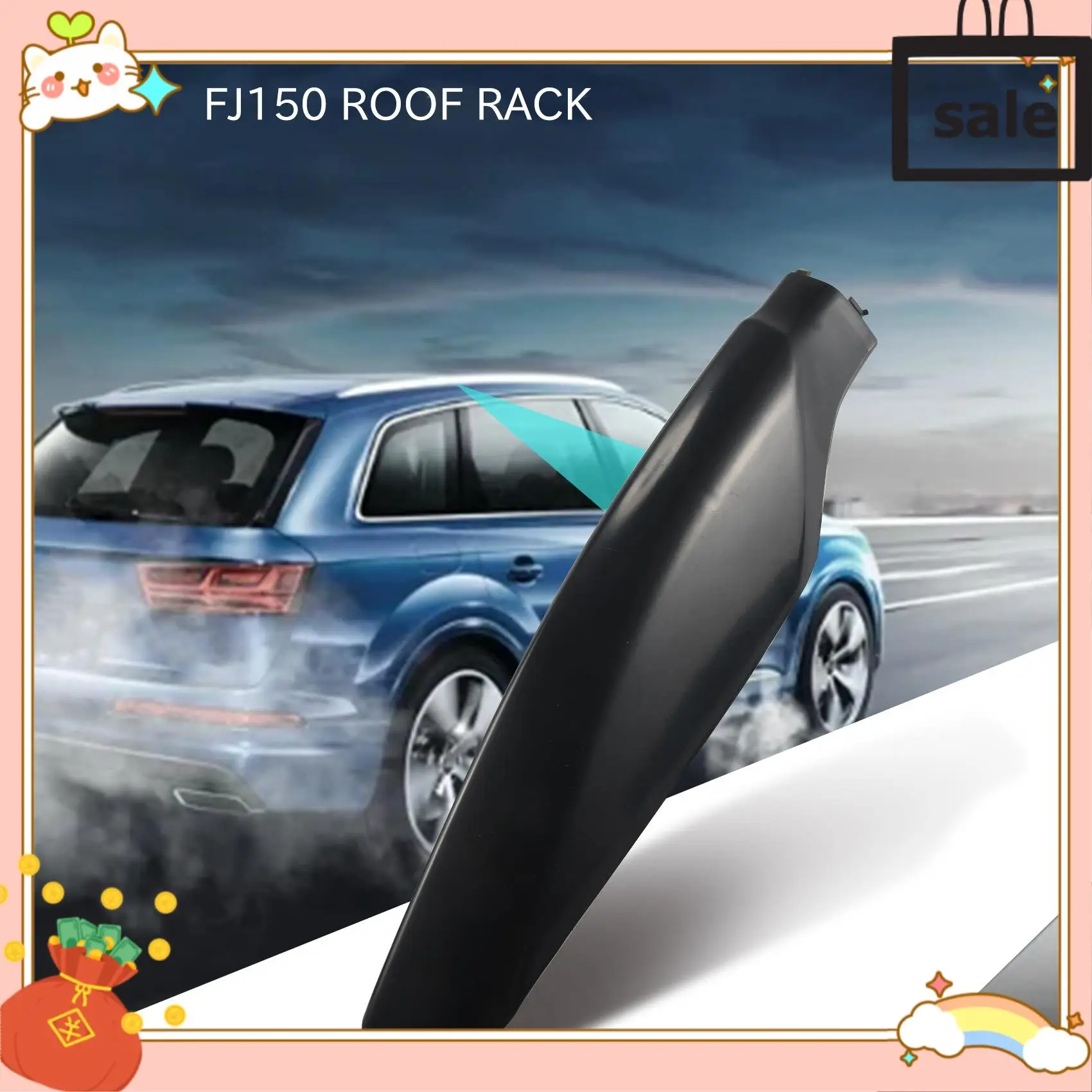 NEW-4Pcs/Set Black ABS Car Roof Rack Cover Rail End Shell Protect For Toyota Prado FJ150 2010-2019
NEW-4Pcs/Set Black ABS Car Roof Rack Cover Rail End Shell Protect For Toyota Prado FJ150 2010-2019