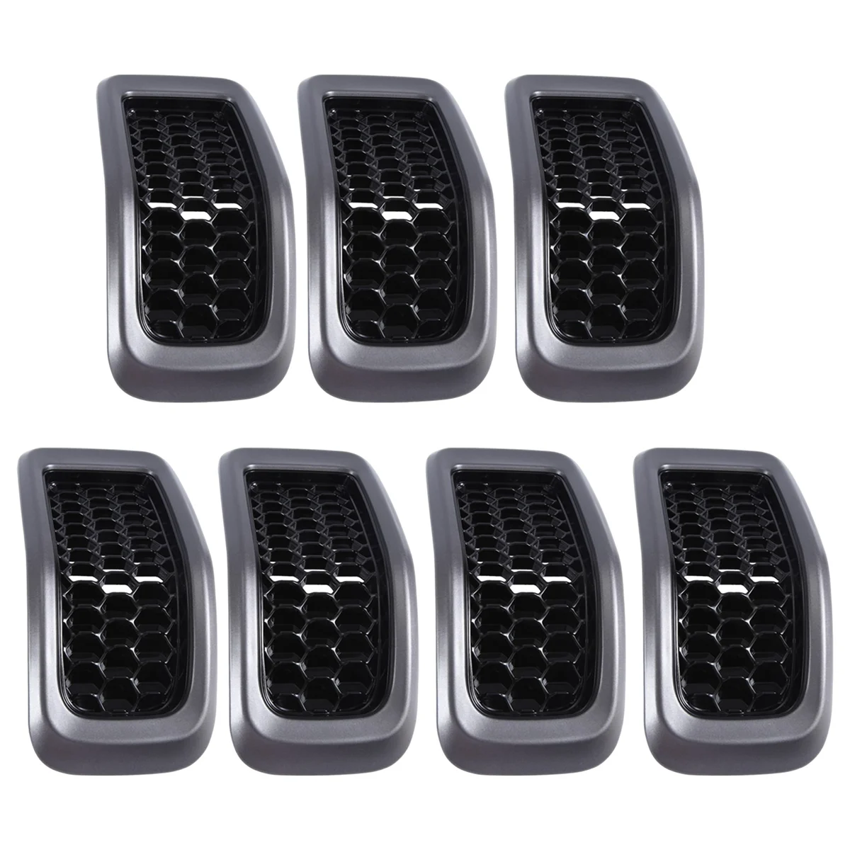 Gray Car Front Insert Mesh Grille Decoration Cover Front Radiator Inlet Grill Trim Cover for Jeep Cherokee 2014-2018
Gray Car Front Insert Mesh Grille Decoration Cover Front Radiator Inlet Grill Trim Cover for Jeep Cherokee 2014-2018