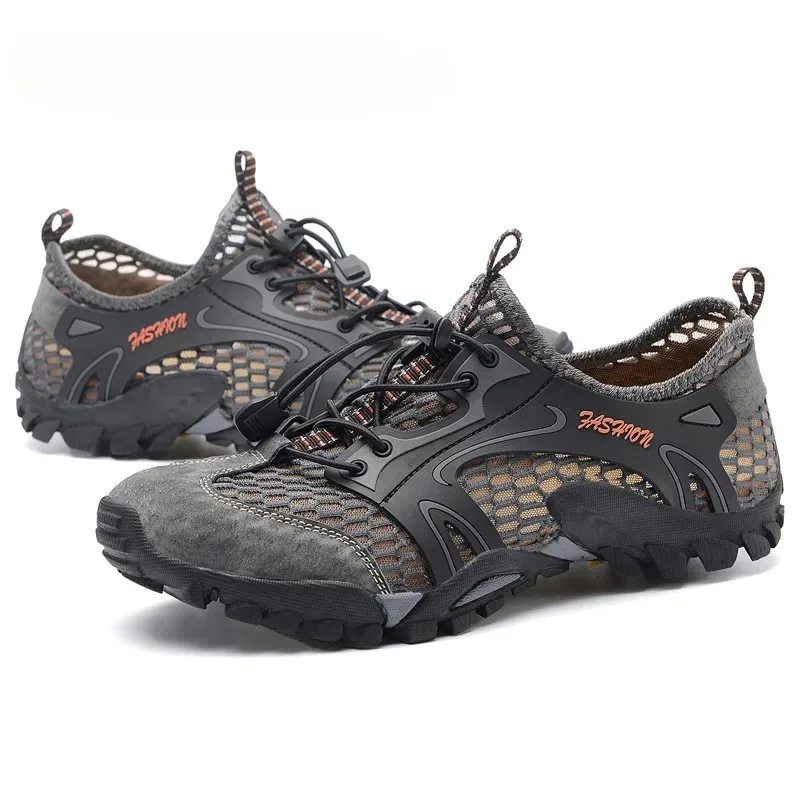 Casual Mesh Men Shoes Artificial Leather Patchwork Breathable Outdoor Male Sneakers Walking Water Hiking Footwear Summer Spring
Casual Mesh Men Shoes Artificial Leather Patchwork Breathable Outdoor Male Sneakers Walking Water Hiking Footwear Summer Spring