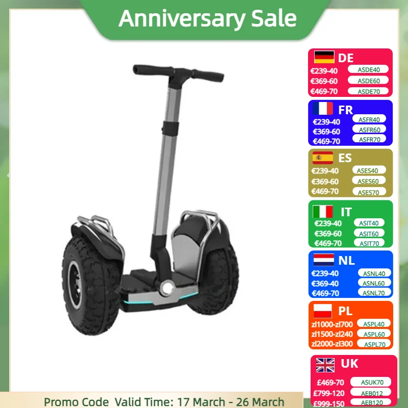 Daibot Powerful Electric Scooter 2400W 60V 80KM Two Wheeled Self Balancing Scooters Off Road Hoverboard For Adults APP Bluetooth
Daibot Powerful Electric Scooter 2400W 60V 80KM Two Wheeled Self Balancing Scooters Off Road Hoverboard For Adults APP Bluetooth