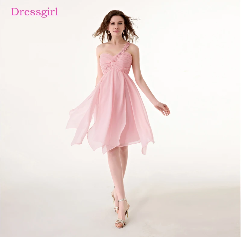 Real Photo Homecoming Dresses A-line One-shoulder Short Mini Chiffon Appliques Elegant Cocktail Dresses
Real Photo Homecoming Dresses A-line One-shoulder Short Mini Chiffon Appliques Elegant Cocktail Dresses