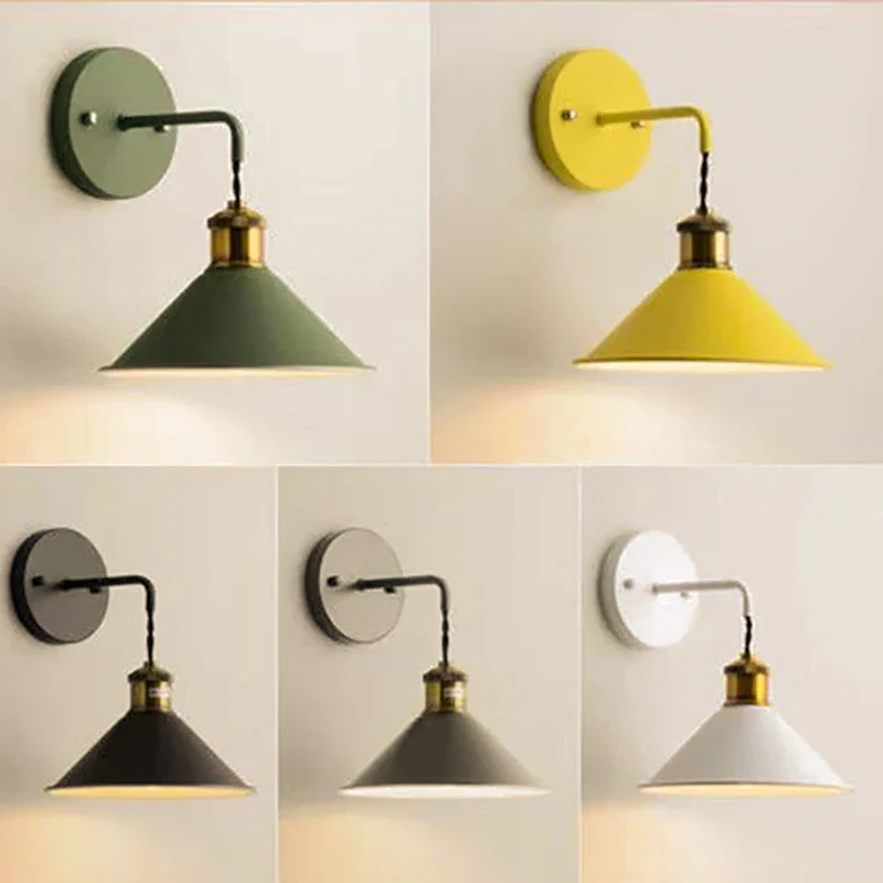 DAMIASMIL Nordic Wall Lamp for Living Room Bedroom Bedside Aisle Entrance Wall Light E27 Lighting Home Decorative Light Fixtures
DAMIASMIL Nordic Wall Lamp for Living Room Bedroom Bedside Aisle Entrance Wall Light E27 Lighting Home Decorative Light Fixtures