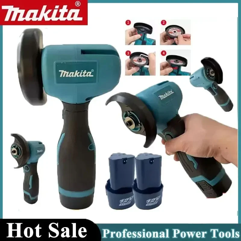 Makita 12V Miniature Rechargeable Mini Angle Grinder with Battery Cutting Blade Polishing Grinder for Cutting Diamond Cordless
Makita 12V Miniature Rechargeable Mini Angle Grinder with Battery Cutting Blade Polishing Grinder for Cutting Diamond Cordless
