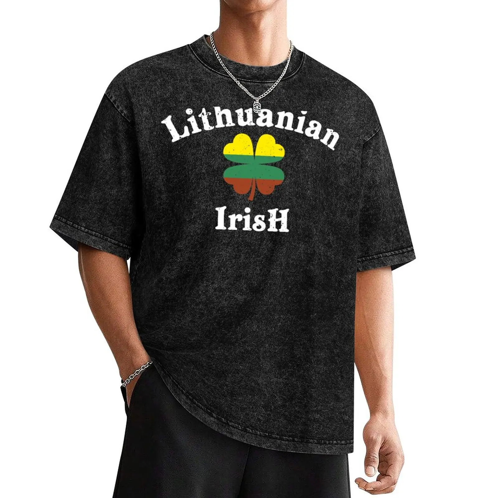 Lucky Lithuanian Irish Flag Shamrock Leaf St Patricks Day T-Shirt oversize t-shirts man funny t shirts for men
Lucky Lithuanian Irish Flag Shamrock Leaf St Patricks Day T-Shirt oversize t-shirts man funny t shirts for men