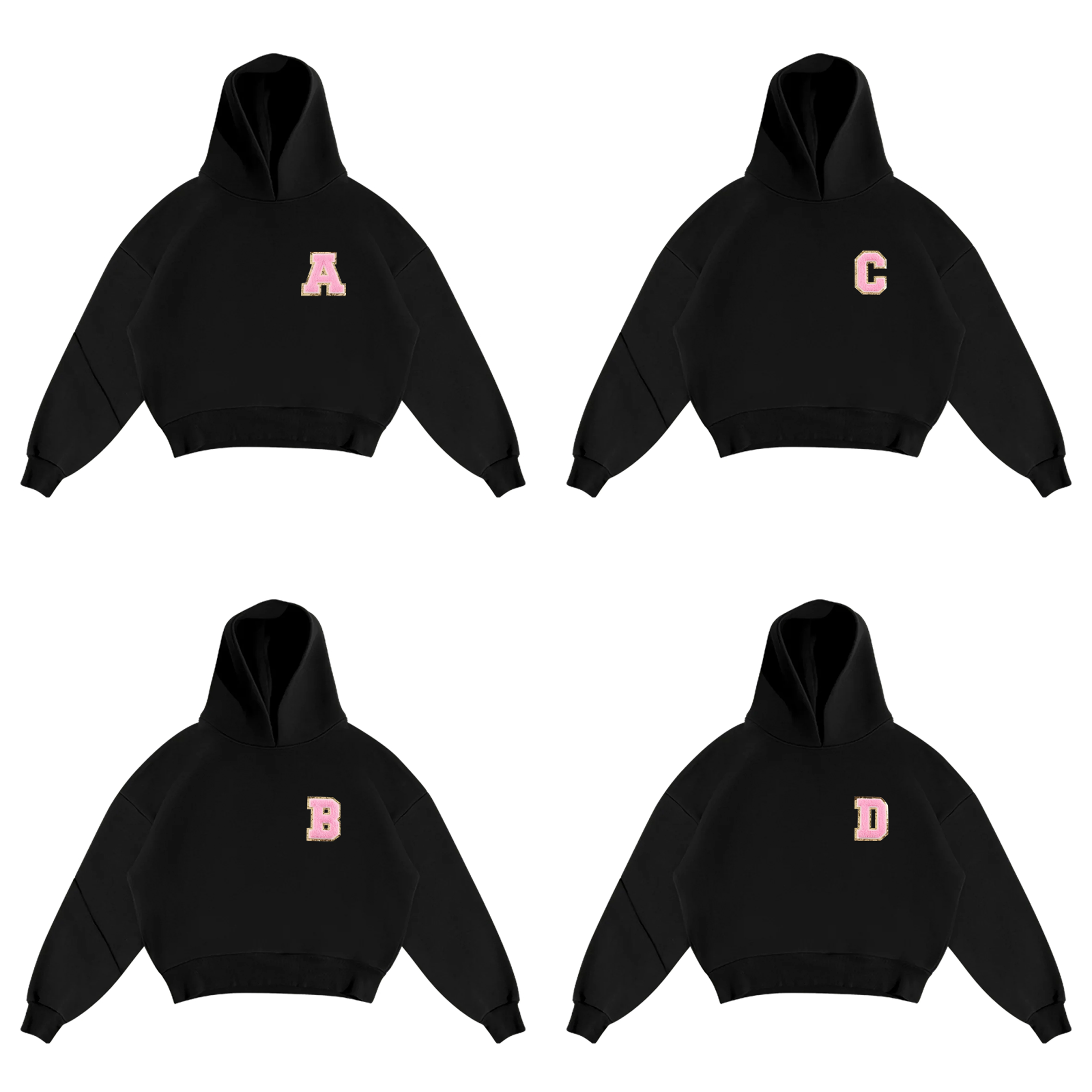 Y2K Retro Sweatshirt Ladies Loose Casual Autumn And Winter Sportswear Women 26 Letters Graphic Black Pullover Hoodie Round Neck
Y2K Retro Sweatshirt Ladies Loose Casual Autumn And Winter Sportswear Women 26 Letters Graphic Black Pullover Hoodie Round Neck
