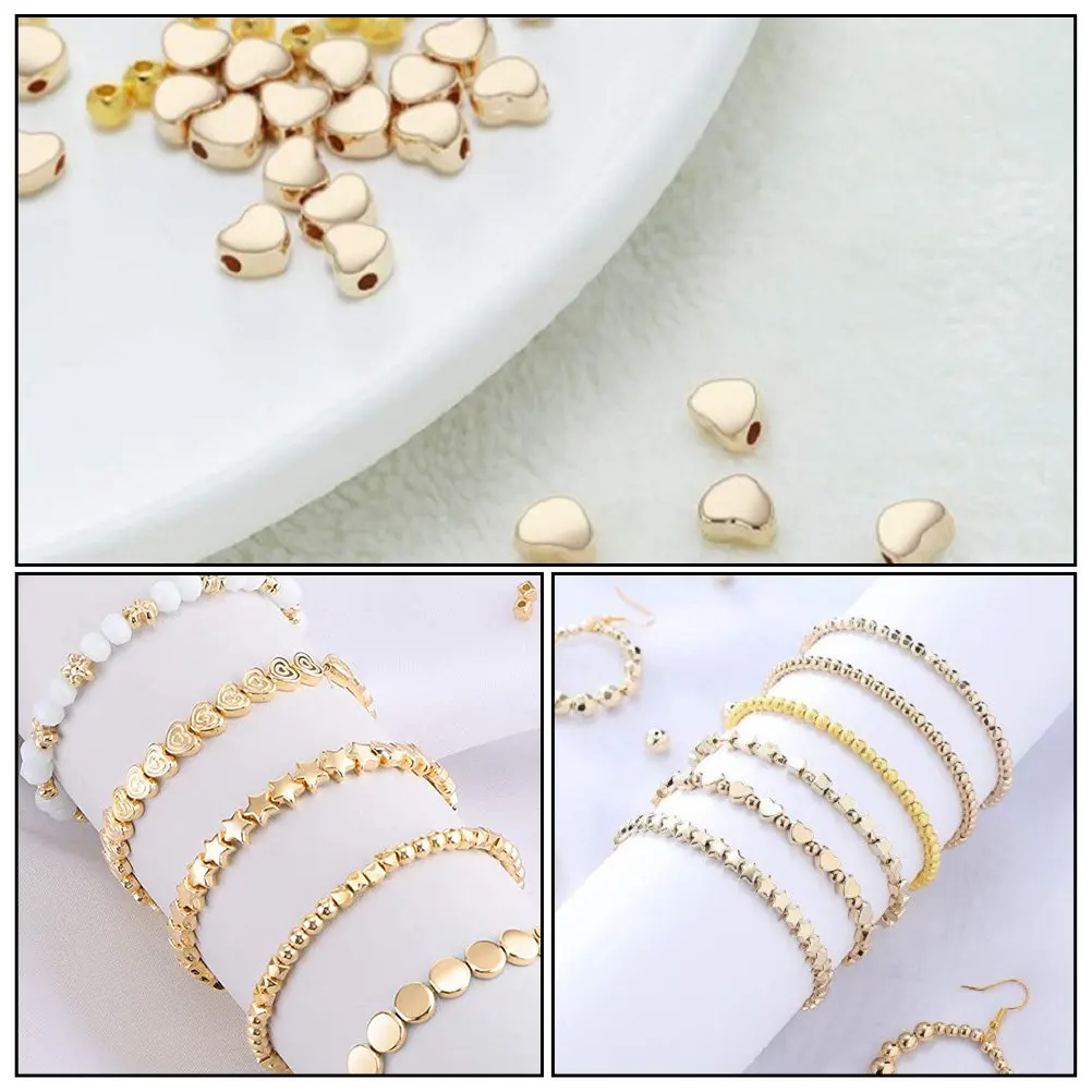 1300 шт. золотистых декоративных бусин-разделителей для изготовления браслетов, ожерелий и других украшений своими руками
1300 шт. золотистых декоративных бусин-разделителей для изготовления браслетов, ожерелий и других украшений своими руками