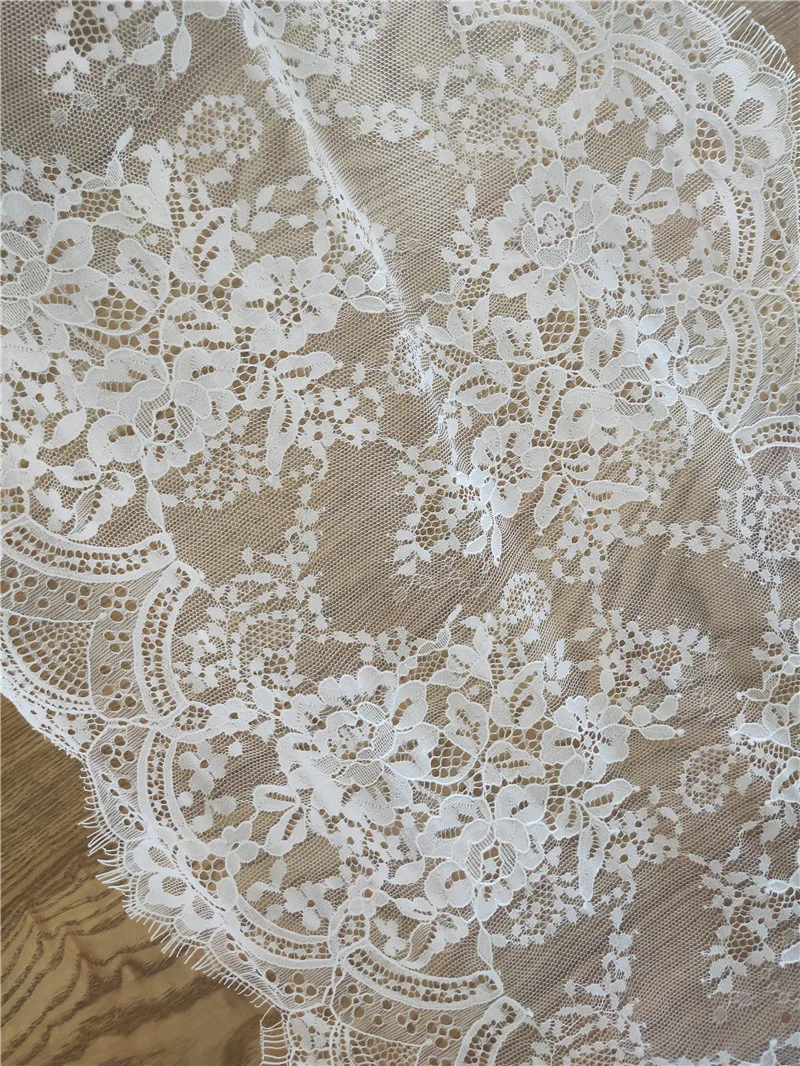 French Eyelash Three Dimensional Flower Lace Excellent for Wedding Dress Headscarf and DIY Fabric Neckline Skirt Edge Decoration
French Eyelash Three Dimensional Flower Lace Excellent for Wedding Dress Headscarf and DIY Fabric Neckline Skirt Edge Decoration