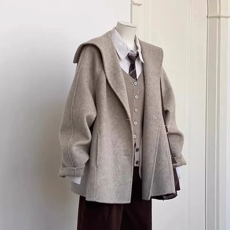 Hebe Sle Age-Defng Men's Coat Autumn Winter Loose Slimming Woolen Jaet Trendy Large Size 300 Pou Japanese Sle
Hebe Sle Age-Defng Men's Coat Autumn Winter Loose Slimming Woolen Jaet Trendy Large Size 300 Pou Japanese Sle