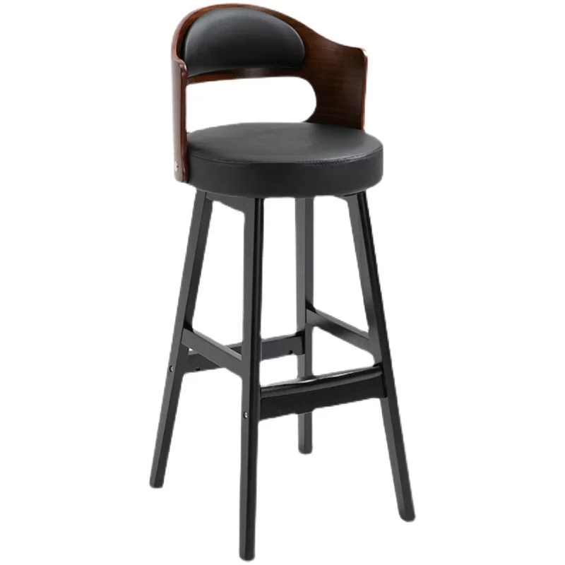 Solid Wood Bar Stool Home Modern Minimalist High Bar Chair Cashier Front Desk Chair High Stool bar stools kitchen
Solid Wood Bar Stool Home Modern Minimalist High Bar Chair Cashier Front Desk Chair High Stool bar stools kitchen