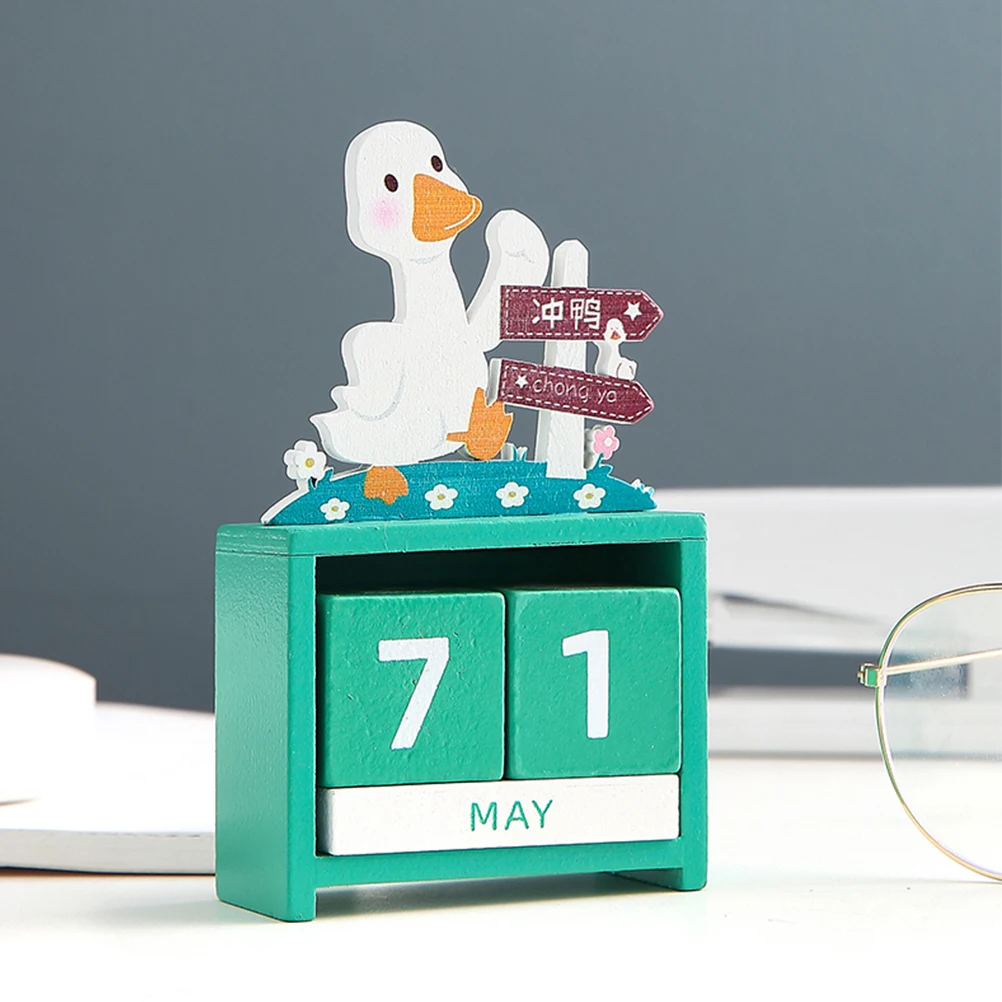 2pcs Wooden Calendar Desk nament Smooth Lovely Bedroom Living Room Study s Room Table Decor Accessory 
2pcs Wooden Calendar Desk nament Smooth Lovely Bedroom Living Room Study s Room Table Decor Accessory