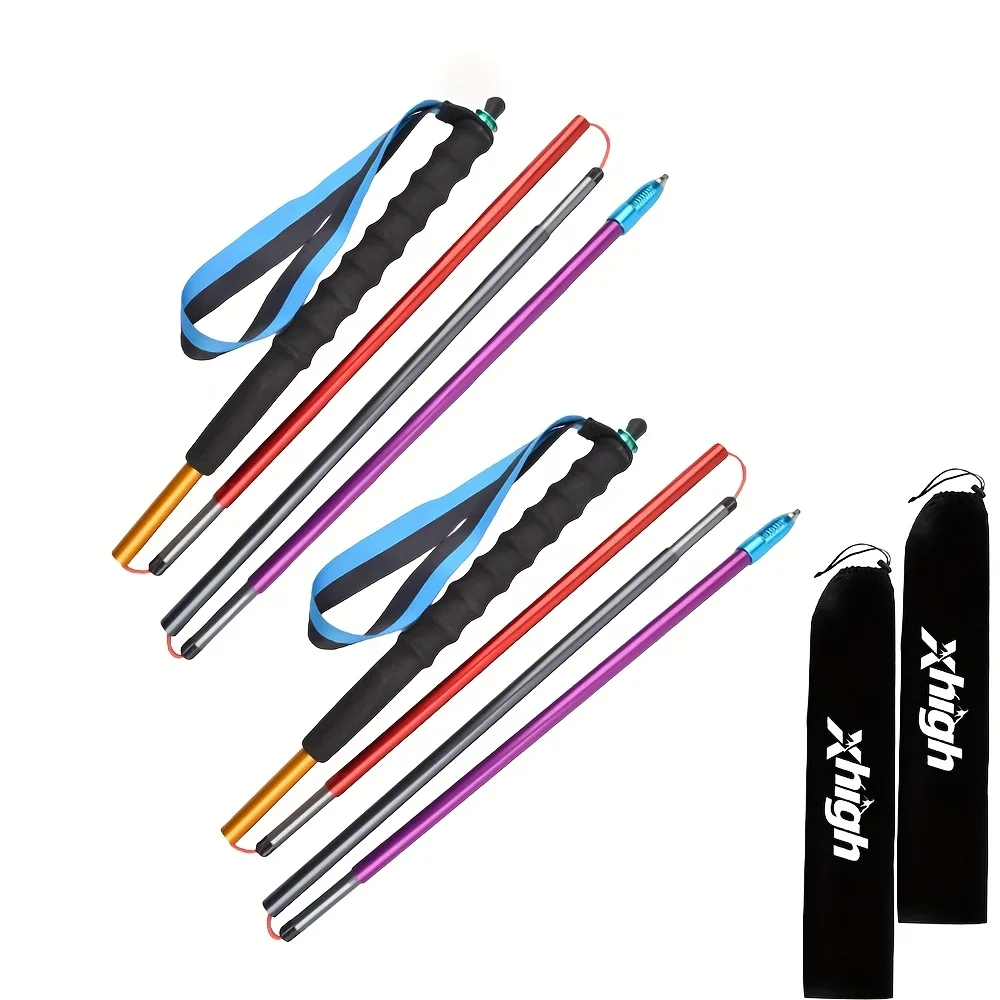 Folding Ultralight 7075 Aluminum Alloy Trekking Poles Quick Lock Trekking Hiking Pole Walking Stick
Folding Ultralight 7075 Aluminum Alloy Trekking Poles Quick Lock Trekking Hiking Pole Walking Stick