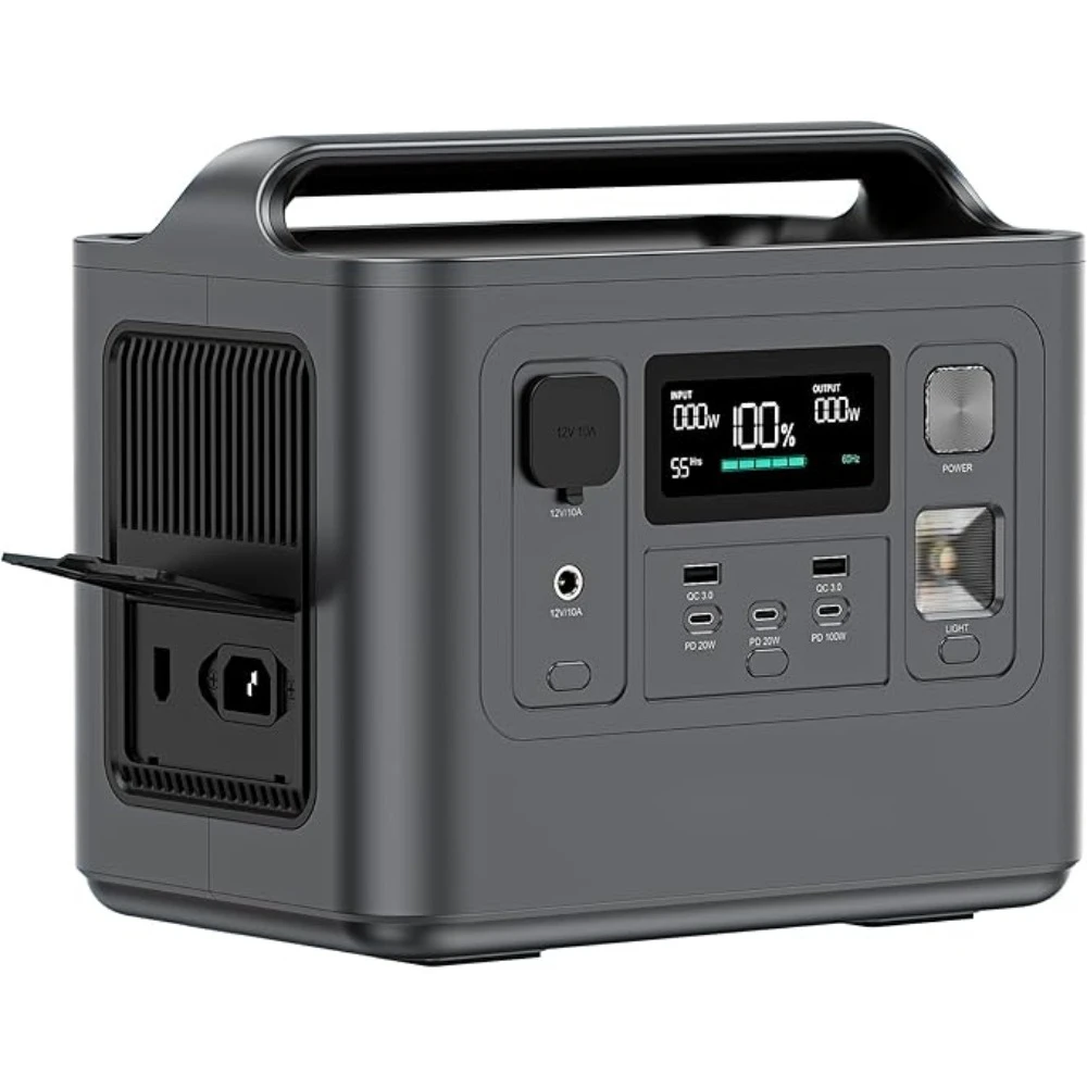 Портативная электростанция P010, солнечный генератор мощностью 800 Вт с аккумулятором LiFePO4 емкостью 512 Втч, переменный ток 1,5 часа + быстрая зарядка 500 Вт (макс.)
Портативная электростанция P010, солнечный генератор мощностью 800 Вт с аккумулятором LiFePO4 емкостью 512 Втч, переменный ток 1,5 часа + быстрая зарядка 500 Вт (макс.)
