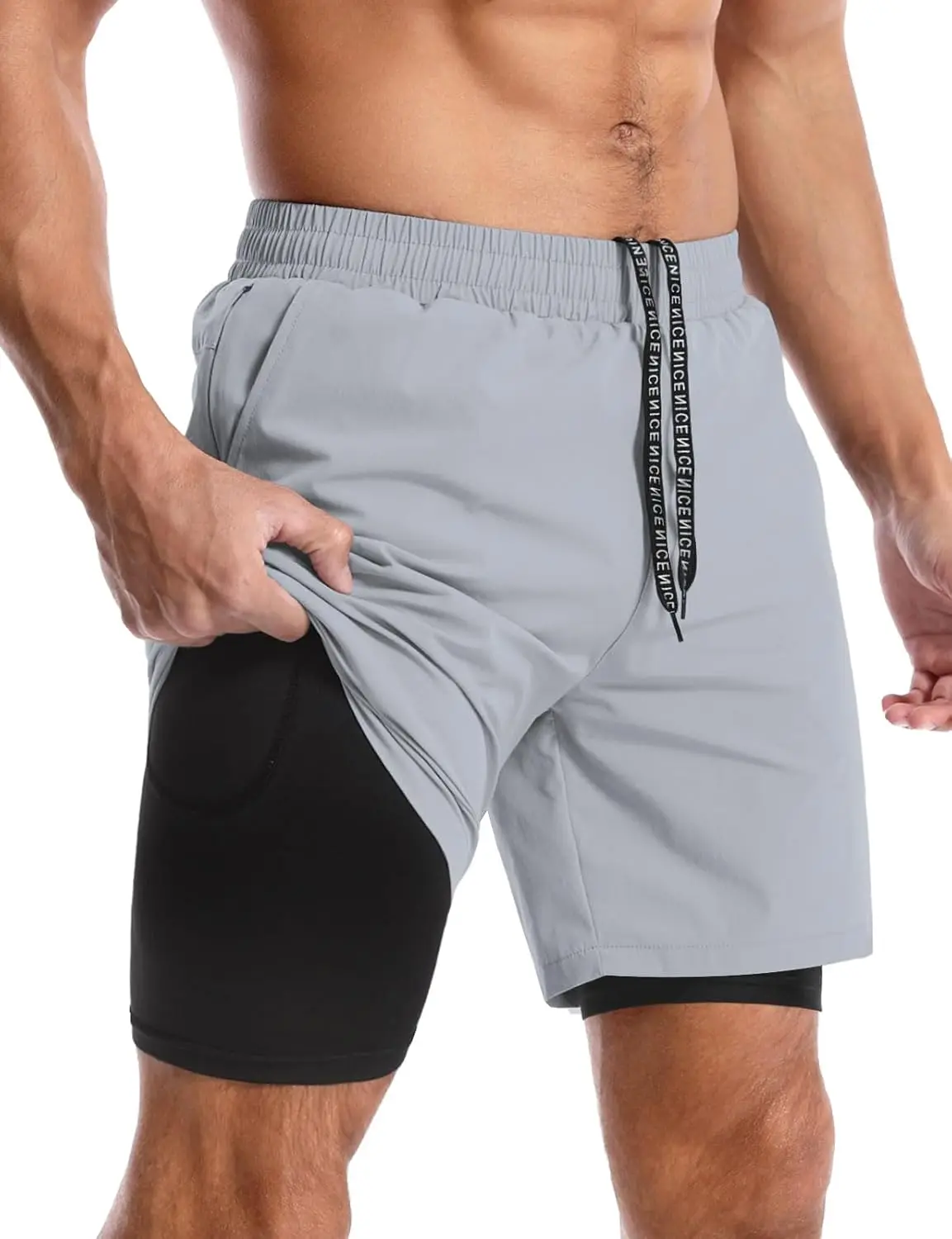Men's 5''/7'' Running Shorts Quick Dry Workout Gym Shorts with Pockets, Tennis Training Athletic(Linerl& Liner)
Men's 5''/7'' Running Shorts Quick Dry Workout Gym Shorts with Pockets, Tennis Training Athletic(Linerl& Liner)