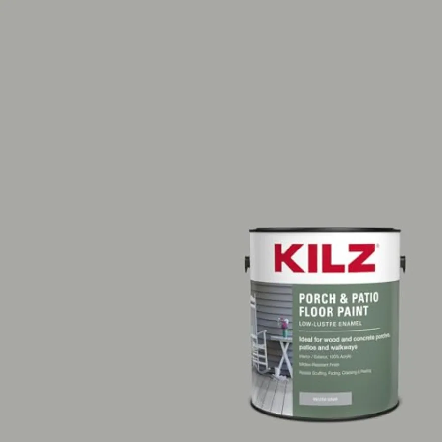Low-Lustre Enamel Porch and Patio Latex Floor Paint, Interior/Exterior,,1 Gallon
Low-Lustre Enamel Porch and Patio Latex Floor Paint, Interior/Exterior,,1 Gallon