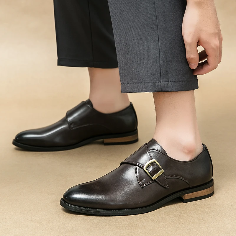 Men Business Formal Leather Shoes Lace Up Oxford Style Non Slip Wear Resistant Soft Sole Office WeddingPartyDailyCasual Footwear
Men Business Formal Leather Shoes Lace Up Oxford Style Non Slip Wear Resistant Soft Sole Office WeddingPartyDailyCasual Footwear
