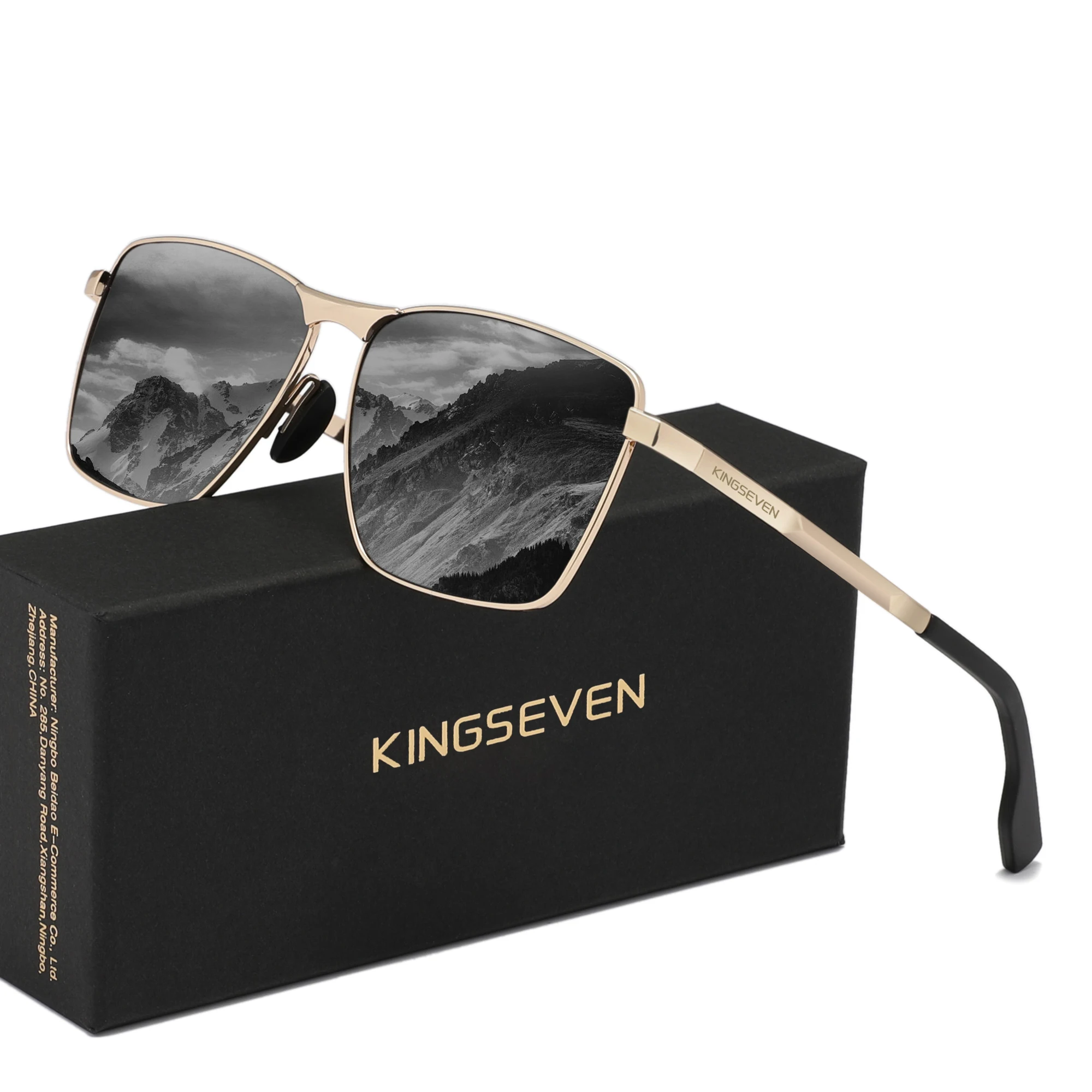 KINGSEVEN классические мужские солнцезащитные очки в поляризованной металлической оправе, мужские солнцезащитные очки, женские солнцезащитные очки UV400, Oculos De Sol gafas
KINGSEVEN классические мужские солнцезащитные очки в поляризованной металлической оправе, мужские солнцезащитные очки, женские солнцезащитные очки UV400, Oculos De Sol gafas