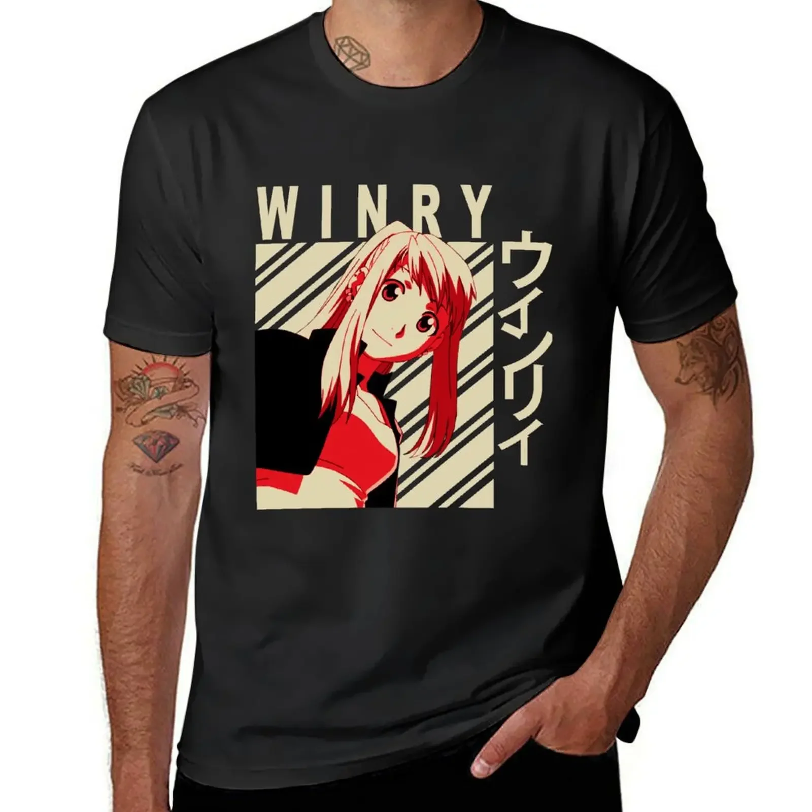 Winry Rockbell - Vintage Art T-Shirt baggy shirts street wear summer clothes fruit of the loom mens t shirts
Winry Rockbell - Vintage Art T-Shirt baggy shirts street wear summer clothes fruit of the loom mens t shirts