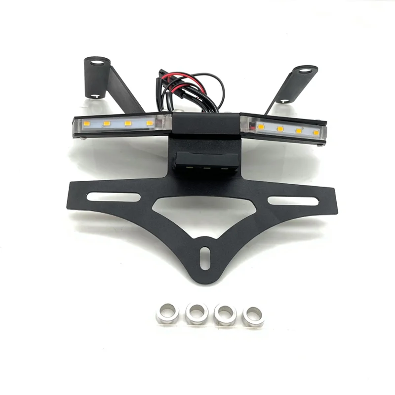 For Honda CB650R CBR650R 2019 2020 Rear Fender Eliminator License Plate Holder Mount Bracket with LED Turn Signal Light -L94A
For Honda CB650R CBR650R 2019 2020 Rear Fender Eliminator License Plate Holder Mount Bracket with LED Turn Signal Light -L94A