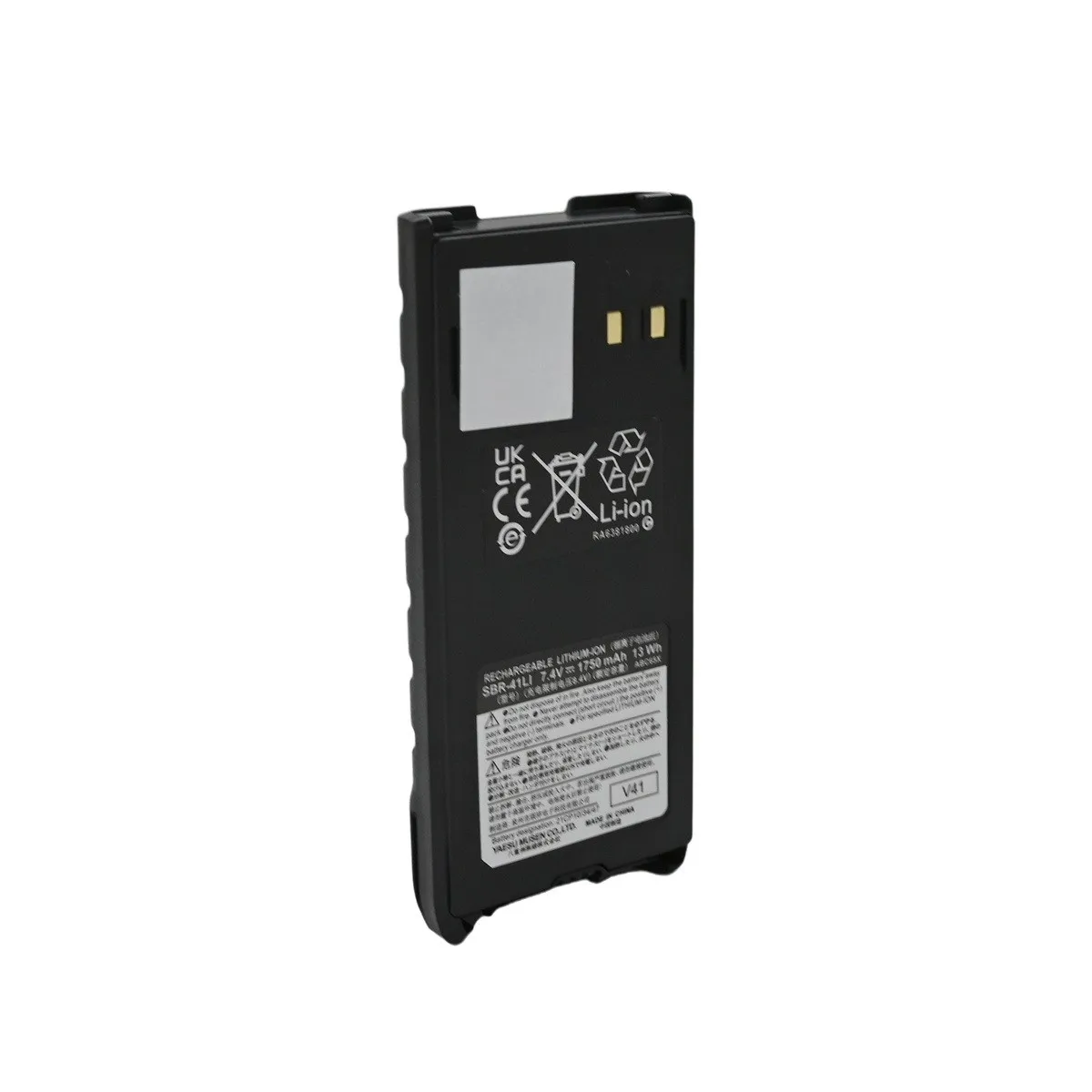 NICE SBR-41 Battery 1750mAh for Standard Horizon F/HX280 HX-280 HX380 FNB-V105LI Pack
NICE SBR-41 Battery 1750mAh for Standard Horizon F/HX280 HX-280 HX380 FNB-V105LI Pack